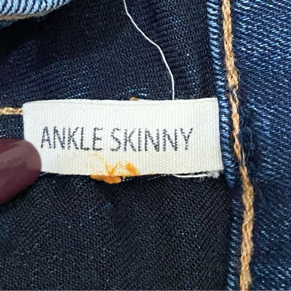 RAG & BONE W1526K089BMO Ankle  Skinny Jeans in Bloo Moon Color Size 30 - Picture 14 of 16